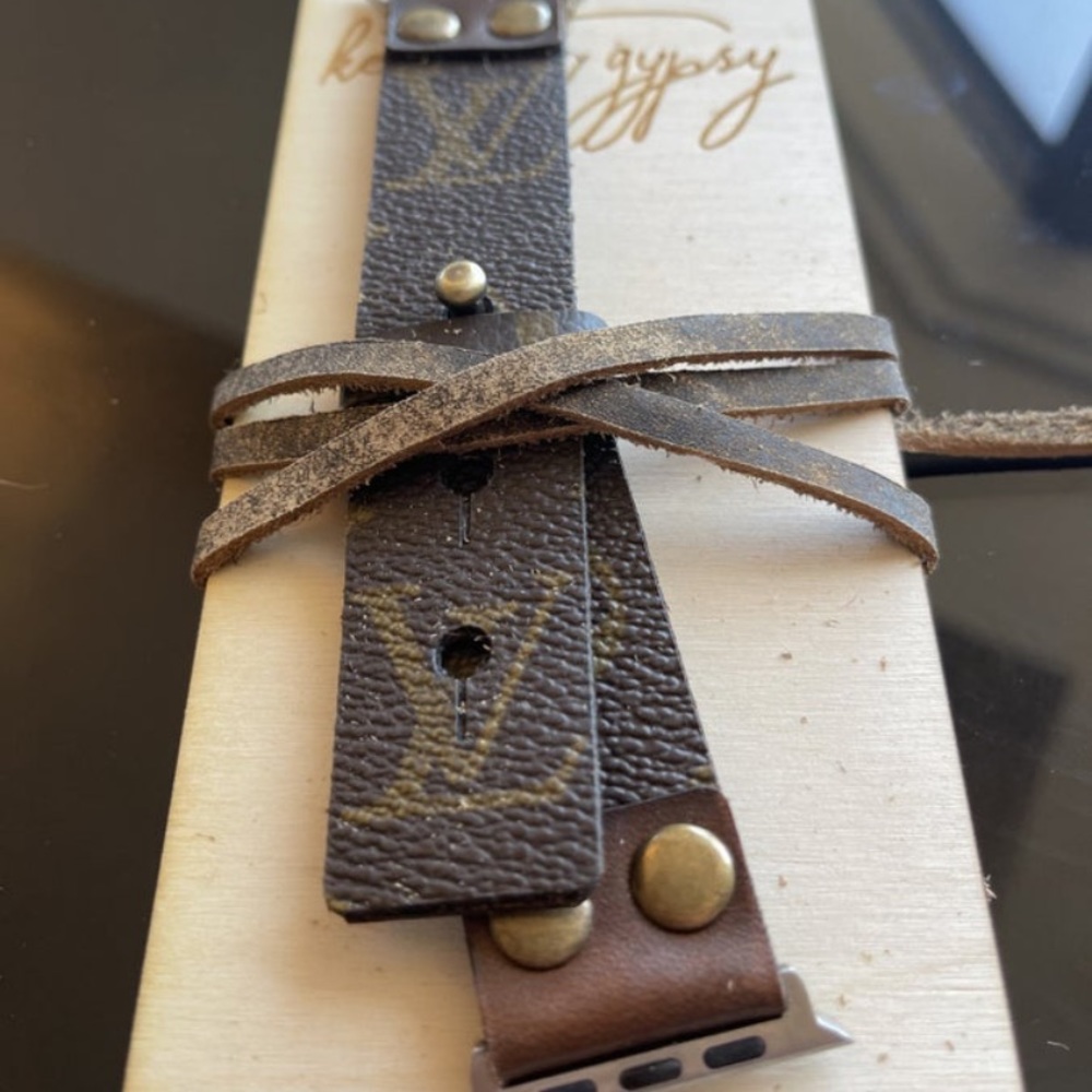 Upcycle LV watch band